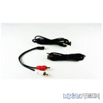 3.5mm Dash Mountable AUX Audio Input Wire - Image 2