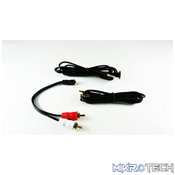 3.5mm Dash Mountable AUX Audio Input Wire - Image 2