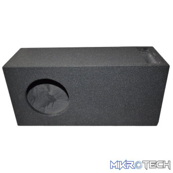 8" Single Long Top Slot Ported Subwoofer Box