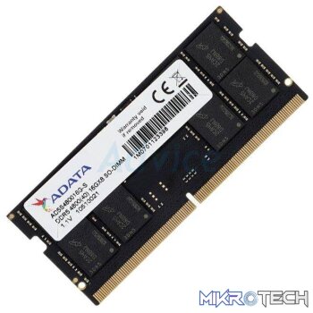 ADATA 16GB DDR5-4800 CL40 SODIMM - 1.1V