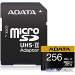 ADATA 256GB Class 10 Premier ONE Micro UHS-II Card + Adapter - Image 2