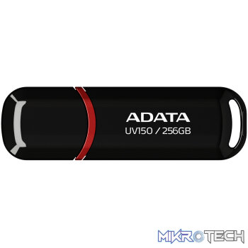 ADATA 256GB UV150 USB3.2 Gen1 Flash Drive - Black