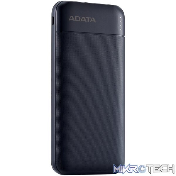 ADATA C100 10000mAh Power Bank - Black - Image 2