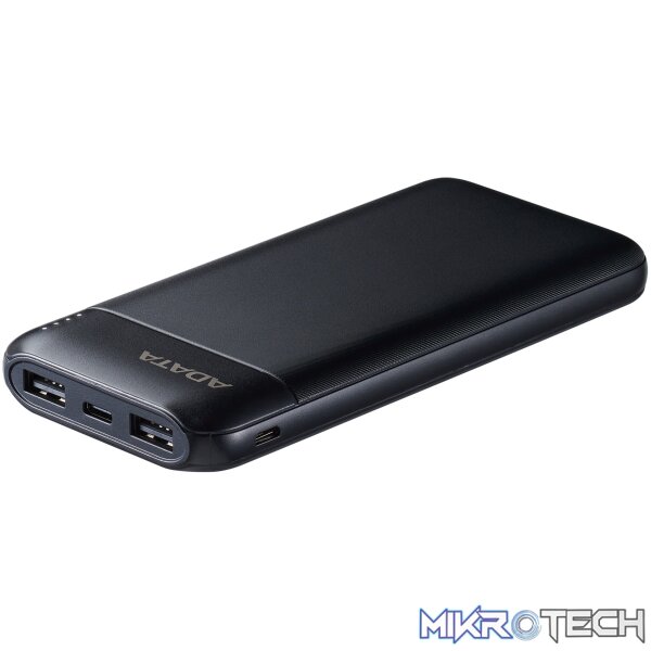 ADATA C100 10000mAh Power Bank - Black - Image 3