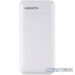 ADATA C100 10000mAh Power Bank - White