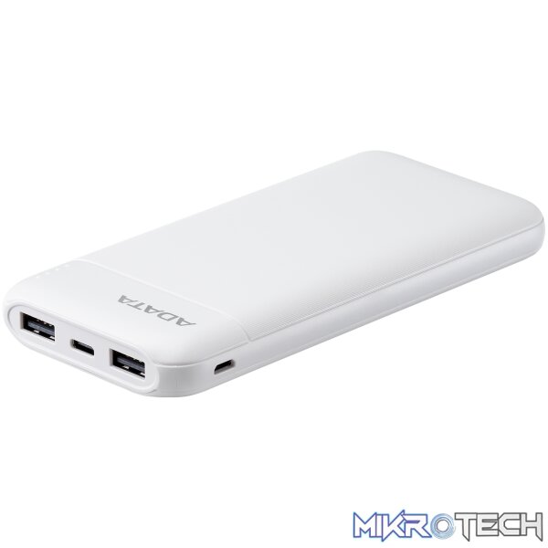 ADATA C100 10000mAh Power Bank - White - Image 3
