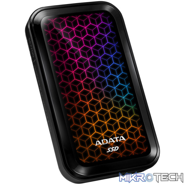 ADATA SE770 2TB USB-C RGB External SSD - Image 2