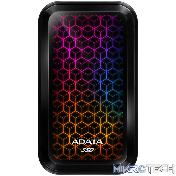 ADATA SE770 2TB USB-C RGB External SSD - Image 3