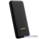 ADATA T10000 10000mAh Power Bank - Black - Image 3