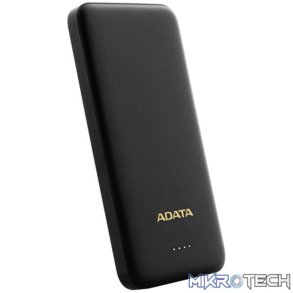ADATA T10000 10000mAh Power Bank - Black - Image 3