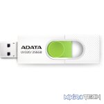 ADATA UV320 256GB USB3.2 Gen1 Flash Drive - White/Green - Image 2