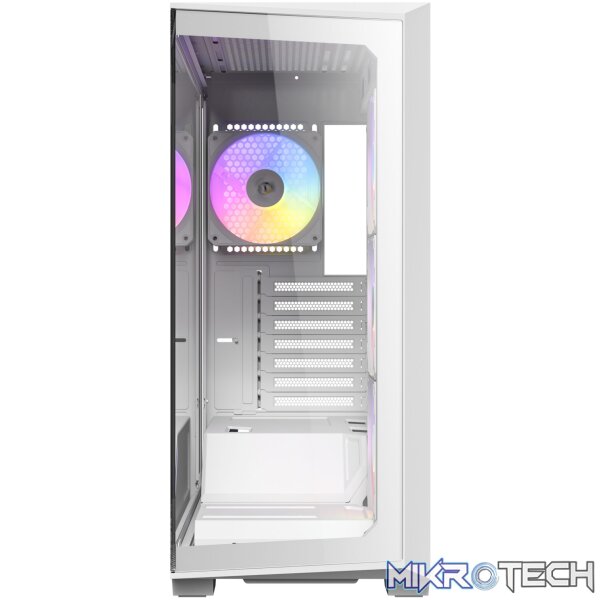 Antec C3 ARGB ATX | Micro-ATX | ITX ARGB Mid-Tower Gaming Chassis – White - Image 2