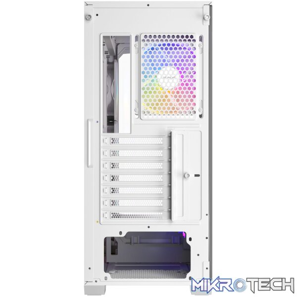 Antec C3 ARGB ATX | Micro-ATX | ITX ARGB Mid-Tower Gaming Chassis – White - Image 3
