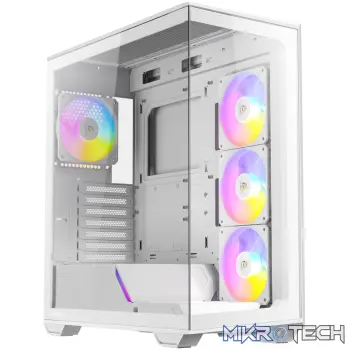 Antec C3 ARGB ATX | Micro-ATX | ITX ARGB Mid-Tower Gaming Chassis – White