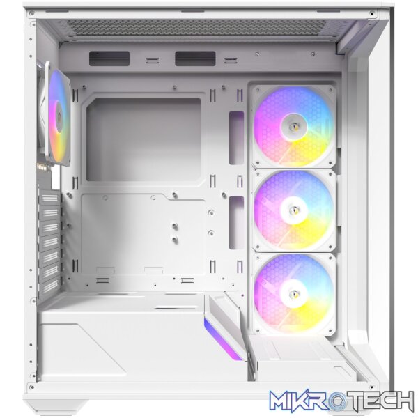 Antec C3 ARGB ATX | Micro-ATX | ITX ARGB Mid-Tower Gaming Chassis – White - Image 5