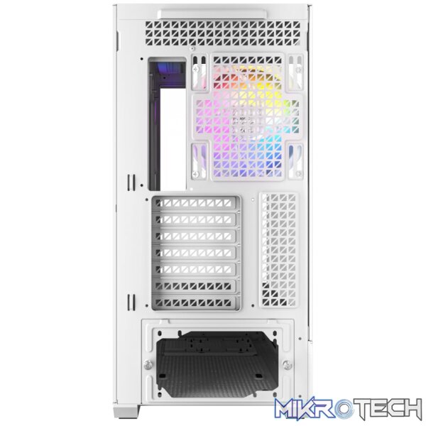 Antec C7 ARGB ATX Mid Tower Gaming Chassis – White - Image 5