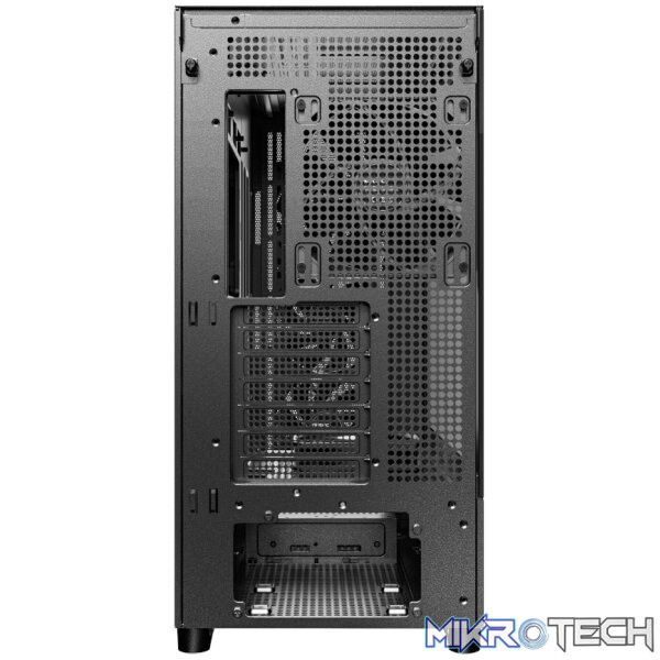 Antec FLUX ATX WOOD Mid Tower Gaming Chassis – Black - Image 3