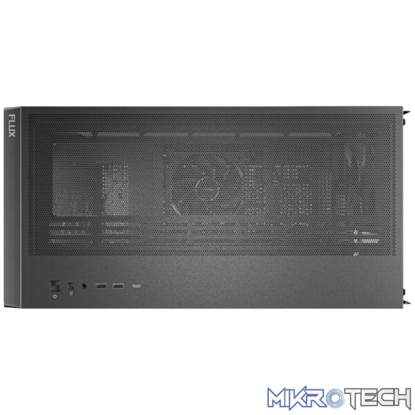 Antec FLUX ATX WOOD Mid Tower Gaming Chassis – Black - Image 6
