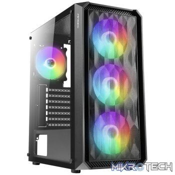 Antec NX292 ATX | Micro-ATX | ITX ARGB Mid-Tower Gaming Chassis - Black