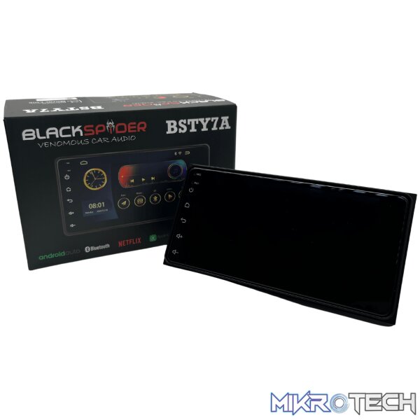 Blackspider BSTY7A Toyota CarPlay & Android Auto OEM Fit Radio - Image 3