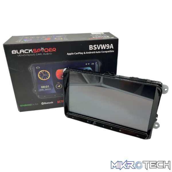 Blackspider BSVW9A 9" Wireless CarPlay & Android Auto OEM Radio - Image 2