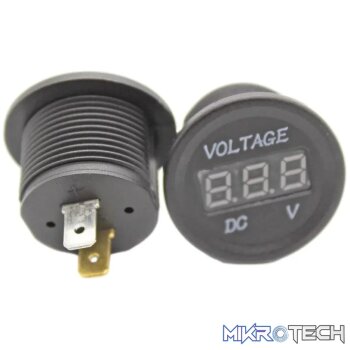 Car Voltmeter 12V/24V 16A Auto DC