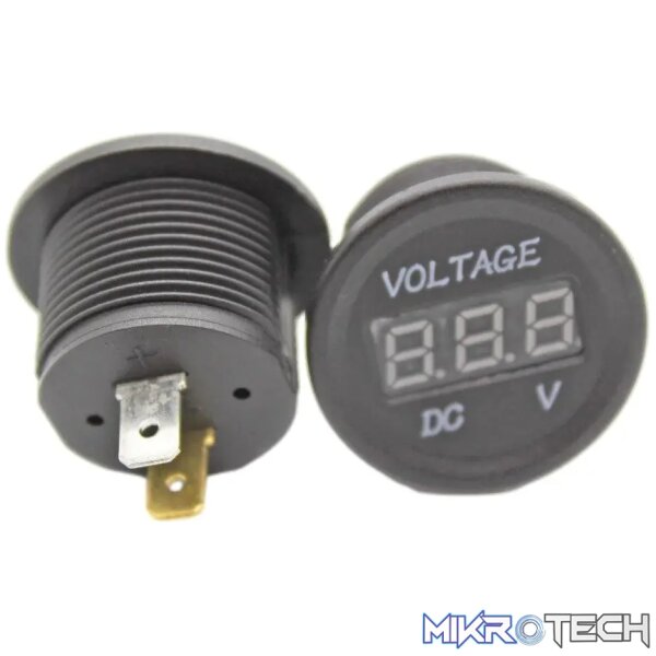 Car Voltmeter 12V/24V 16A Auto DC Car Voltmeter 12V/24V 16A Auto DC
