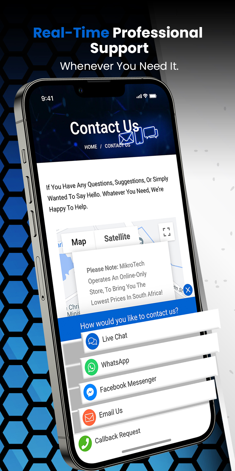 Contact Us Sidebar