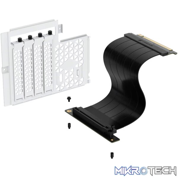 Corsair 2500 Series Vertical GPU Mount Kit - White Corsair 2500 Series Vertical GPU Mount Kit - White