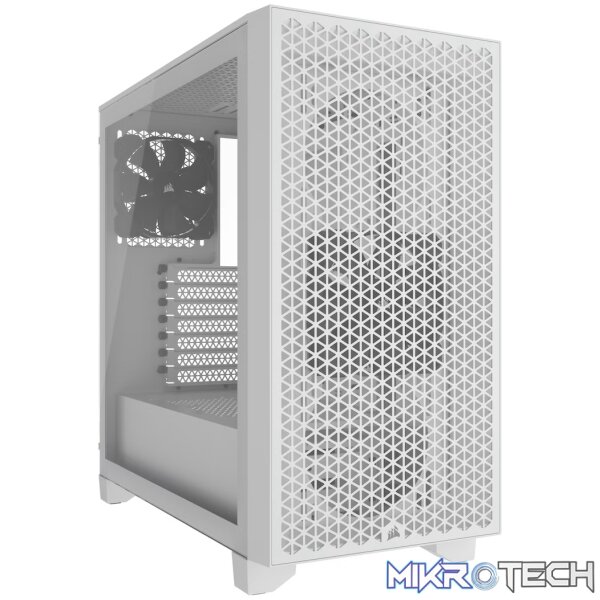 Corsair-3000D-Airflow-Mid-Tower-Chassis-White-1 Corsair 3000D Airflow Mid-Tower Chassis - White - Image 1