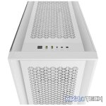 Corsair 5000D Core Airflow Tempered Glass Mid-Tower White ATX Case - Image 3