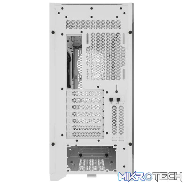 Corsair 5000D Core Airflow Tempered Glass Mid-Tower White ATX Case - Image 4