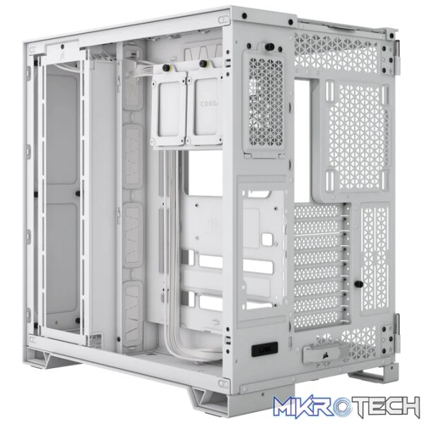 Corsair 6500D Airflow Dual Chamber White Mid-Tower Case - Image 3