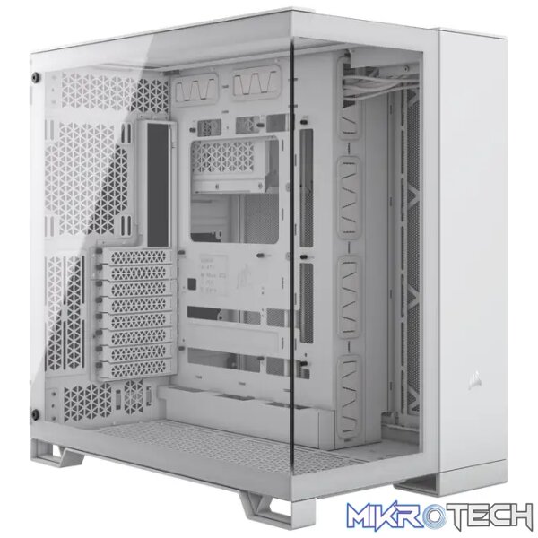 Corsair 6500X Dual Chamber White Mid-Tower Case - Image 2