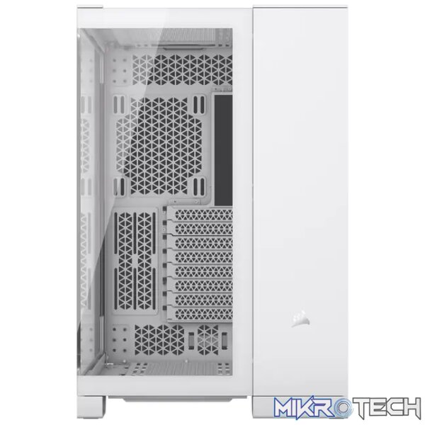Corsair 6500X Dual Chamber White Mid-Tower Case - Image 3