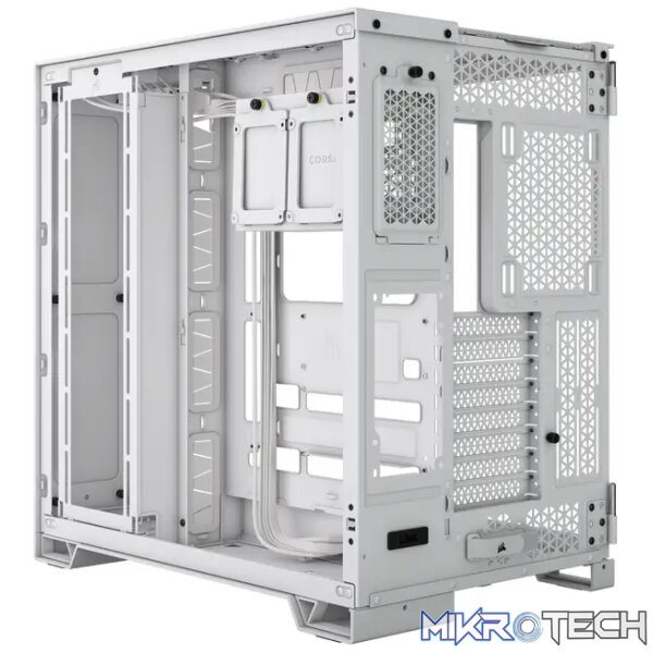 Corsair 6500X Dual Chamber White Mid-Tower Case - Image 9