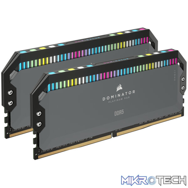 Corsair-Dominator-Platinum-RGB-64GB-2x32GB-DDR5-6000-CL30-AMD-EXPO-Kit-1.40V-1 Corsair Dominator Platinum RGB 64GB (2x32GB) DDR5-6000 CL30 AMD EXPO Kit - 1.40V - Image 1
