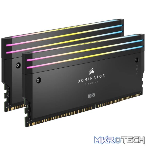 Corsair Dominator Titanium DDR5 Lighting Enhancement Kit - Black Corsair Dominator Titanium DDR5 Lighting Enhancement Kit - Black