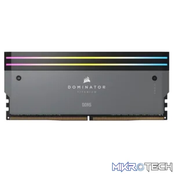 Corsair Dominator Titanium RGB 64GB (2x 32GB) DDR5-6000 CL30 AMD EXPO Kit - 1.4V, Grey - Image 3