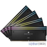 Corsair Dominator Titanium RGB 64GB (4x16GB) DDR5-6400 CL32 Intel XMP Kit - 1.4V, Black - Image 2