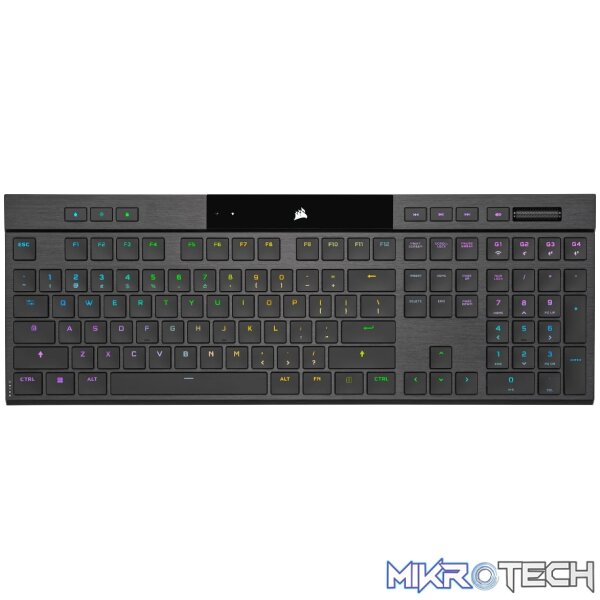 Corsair-K100-Air-Wireless-RGB-Ultra-Thin-Mechanical-Gaming-Keyboard-Cherry-MX-Ultra-Low-Profile-Tactile-1 Corsair K100 Air Wireless RGB Ultra-Thin Mechanical Gaming Keyboard (Cherry MX Ultra Low Profile Tactile) - Image 1