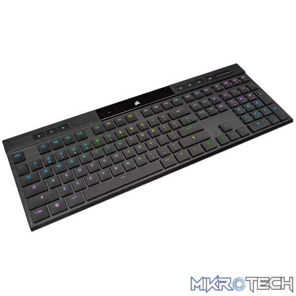 Corsair K100 Air Wireless RGB Ultra-Thin Mechanical Gaming Keyboard (Cherry MX Ultra Low Profile Tactile) - Image 3