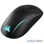 Corsair M75 Wireless Lightweight RGB Ambidextrous Gaming Mouse - Black - Image 2