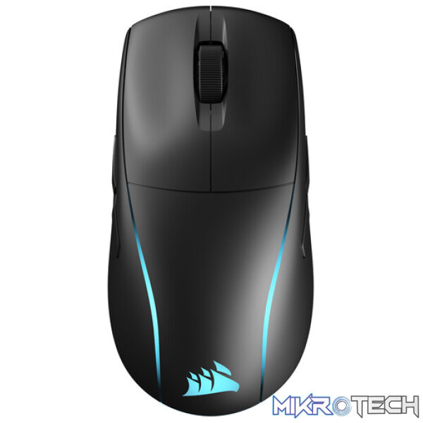 Corsair M75 Wireless Lightweight RGB Ambidextrous Gaming Mouse - Black - Image 3