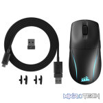 Corsair M75 Wireless Lightweight RGB Ambidextrous Gaming Mouse - Black - Image 6