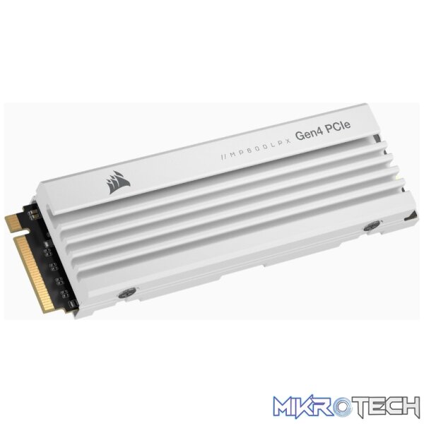 Corsair-MP600-Pro-LPX-M.2-NVMe-PCIe-Gen4-x4-1TB-SSD-White-1 Corsair MP600 Pro LPX M.2 NVMe PCIe Gen4 x4 1TB SSD (White) - Image 1