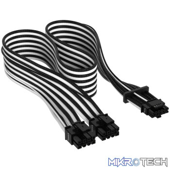 Corsair Premium Individually Sleeved 12+4pin PCIe Gen 5 12VHPWR 600W cable