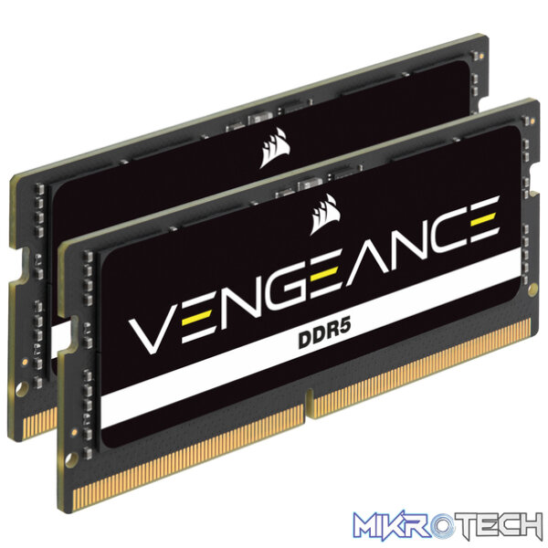 Corsair Vengeance 48GB (2x24GB) DDR5-4800MHz CL40 SO-DIMM Kit - 1.1V - Image 2