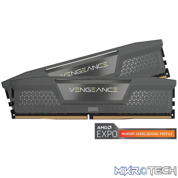Corsair Vengeance 64GB (2x32GB) DDR5-6000 CL30 AMD EXPO Kit - 1.4V - Image 2
