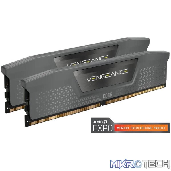 Corsair Vengeance 64GB (2x32GB) DDR5-6000 CL30 AMD EXPO Kit - 1.4V Corsair Vengeance 64GB (2x32GB) DDR5-6000 CL30 AMD EXPO Kit - 1.4V